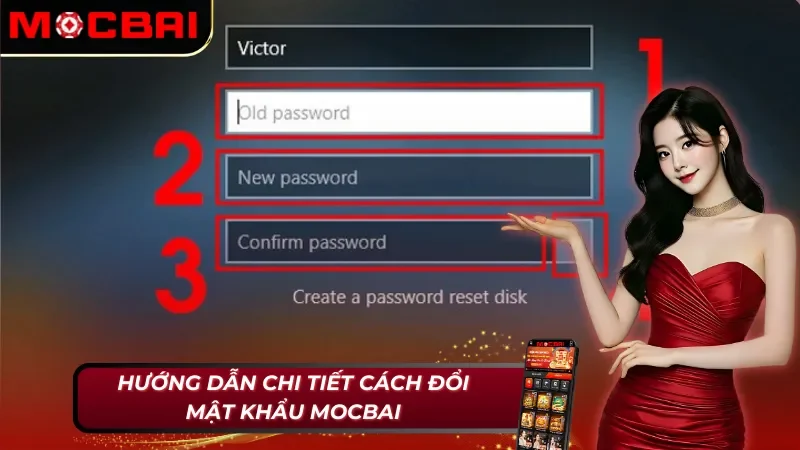 Cách Đổi Mật Khẩu Mocbai Nhanh Gọn Và An Toàn Cho Cược Thủ 3 Hướng dẫn chi tiết cách đổi mật khẩu Mocbai