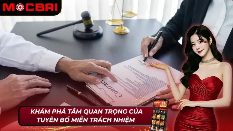 Tuyên Bố Miễn Trừ Trách Nhiệm Mocbai Mà Thành Viên Cần Nắm 2 Sự quan trọng của tuyên bố miễn trừ trách nhiệm Mocbai